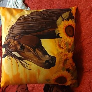 Horse pillow